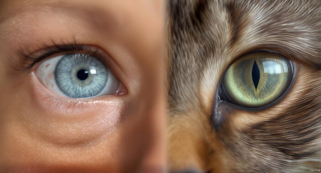 cat_and_human_eyes_closeup-1024x553 10 Surprising Facts That Prove You’re 90% Cat | The Amazing and Alarming Truth About Our Feline DNA Connection