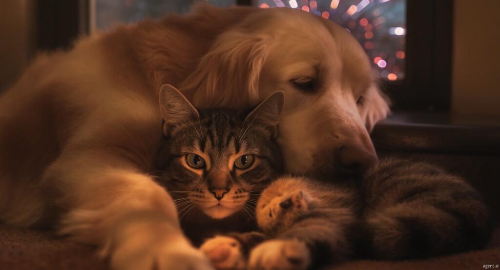 calm-pets-terrified-by-new-year-eve-fireworks-indoors-1024x553 Calm Pets Terrified by New Year Eve Fireworks | 7 Proven Tips